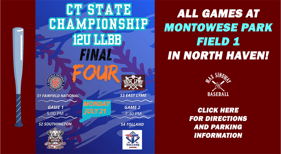 CT STATE CHAMPIONSHIP @ MONTOWESE PARK