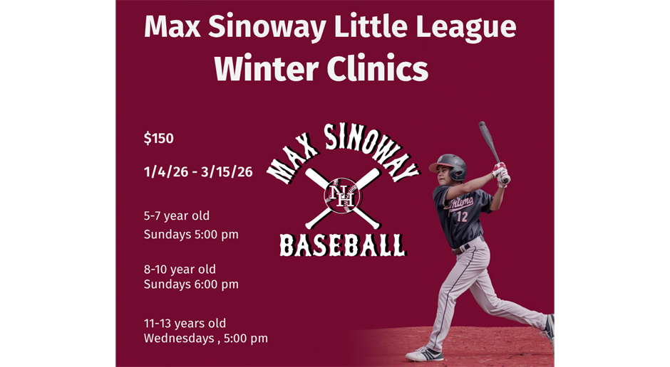 Click Here to Register for the Winter Clinics!